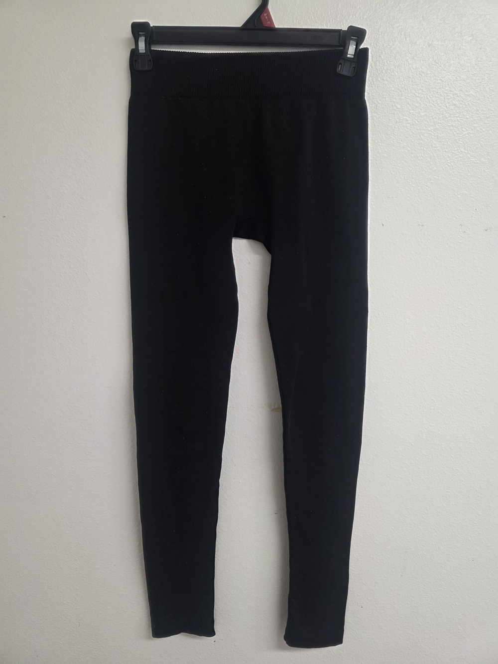 Time and Tru Black Girls' Stretch Leggings (0673)